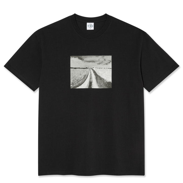 POLAR SKATE CO. OPEN FIELDS TEE BLACK 【 ポーラー オープン フィールド Tシャツ ブラック 】