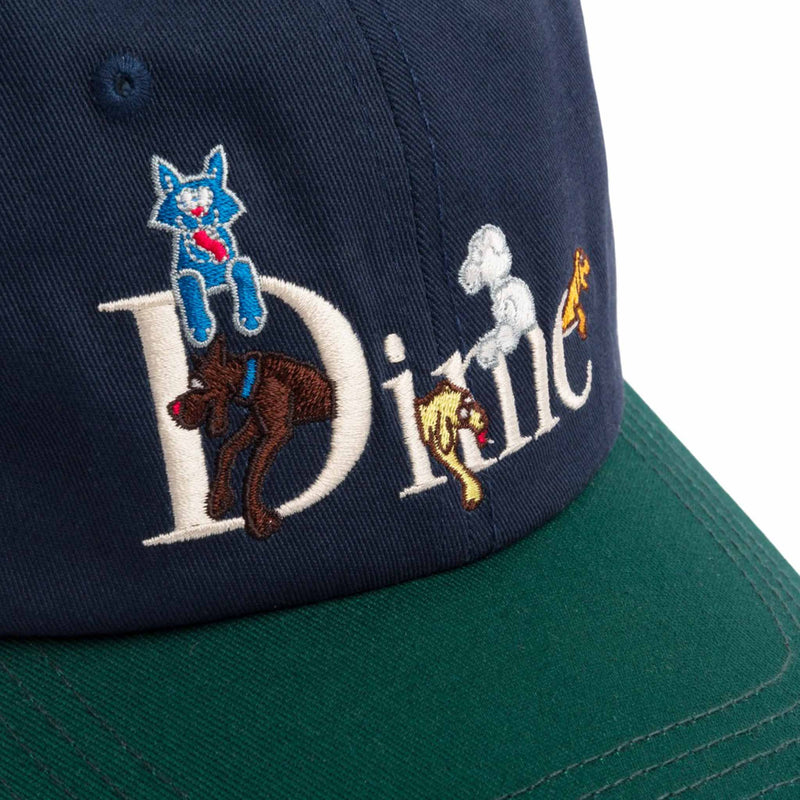 DIME CLASSIC DOGS LOW PRO CAP NIGHT BLUE 【 ダイム クラシック