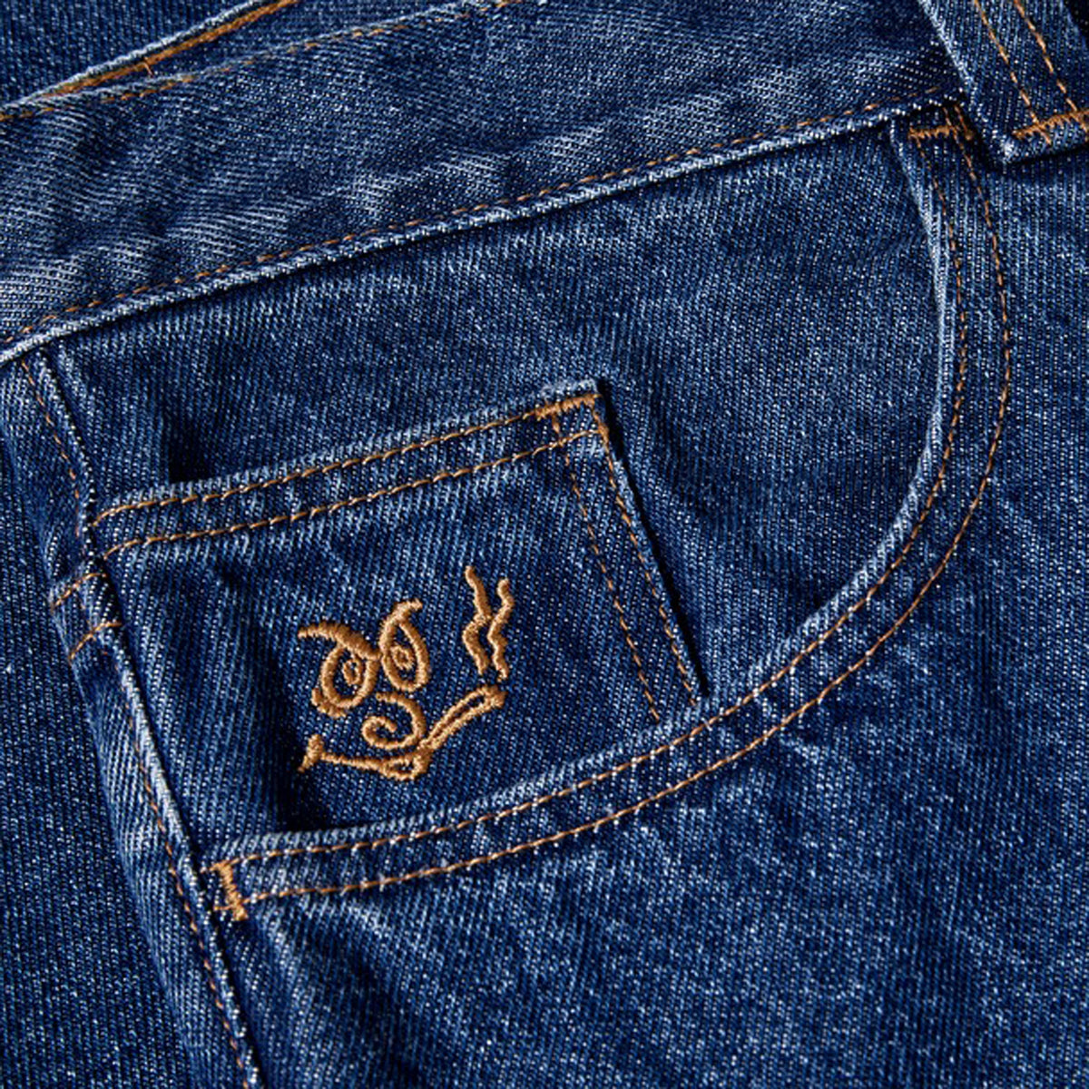 POLAR SKATE CO. '92! DENIM DARK BLUE SU24 【 ポーラー 92