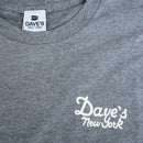 DAVE’S NEW YORK VINTAGE LOGO T-SHIRTS GREY【 デイヴス ニュー ヨーク ビンテージ ロゴ  Tシャツ グレー 】