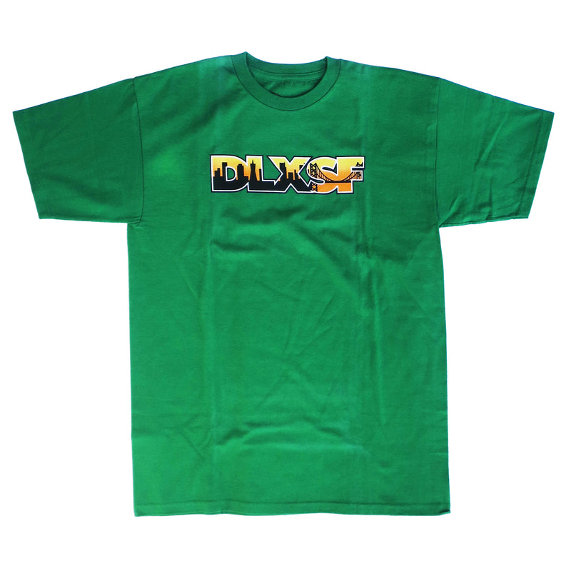 DLXSF SKYLINE T-SHIRTS GREEN 【 デラックス スカイライン Tシャツ グリーン 】