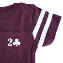 LOWCARD ROMPERS BURGUNDY 【 ローカード ロンパース バーガンディ 】