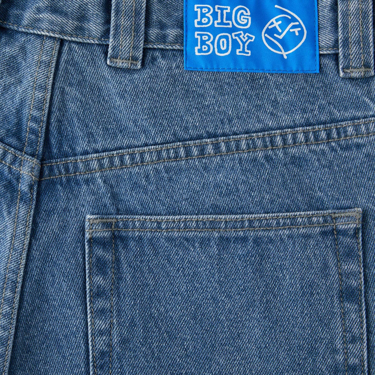 POLAR SKATE CO. BIG BOY PANTS MID BLUE 【 ポーラー ビッグ