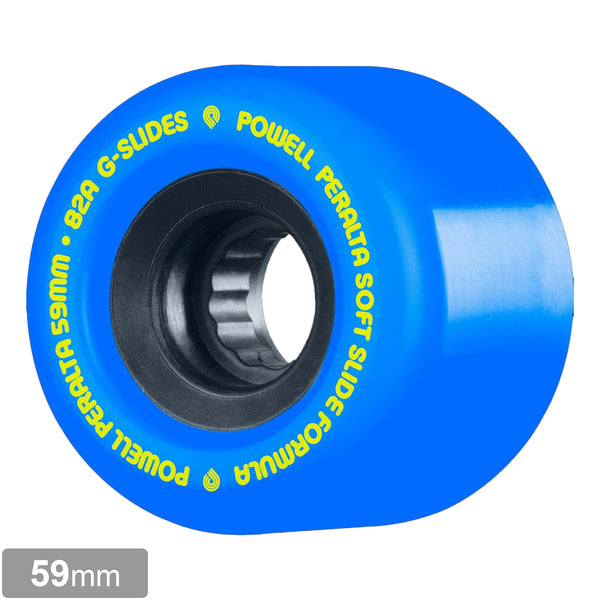 POWELL-PERALTA G-SLIDES BLUE 85A 59mm 【 パウエル ペラルタ ジースライド ブルー ウィール 】