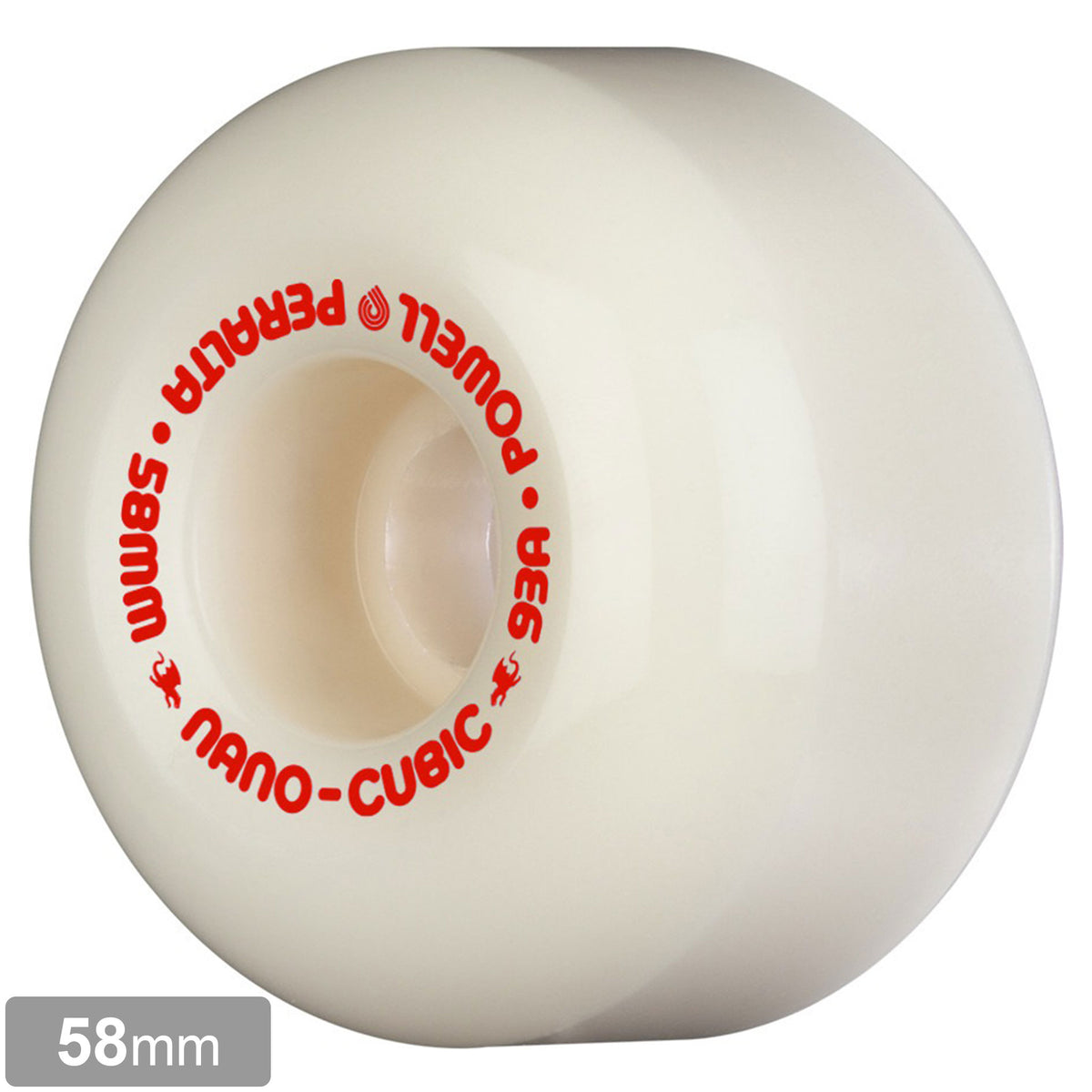 POWELL PERALTA NANO CUBIC DRAGON FORMULA 93A 58mm WHEEL