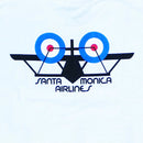 SMA CLASSIC PLANE T-SHIRTS WHITE【 サンタモニカ エアライン クラシック プレーン Tシャツ ホワイト 】