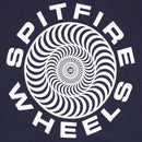 SPITFIRE CLASSIC 87' SWIRL LONG SLEEVE T SHIRT NAVY / WHITE 【 スピットファイア クラシック 87 スワール ロング スリーブ Tシャツ ネイビー / ホワイト 長袖 】