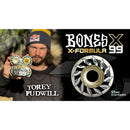 BONES X-FORMULA V1 PUDWILL EYEING SAUCER WHEEL 53mm 99A 【 ボーンズ X-フォーミュラ V1 プッドウィル アイイング ソーサー ウィール 】