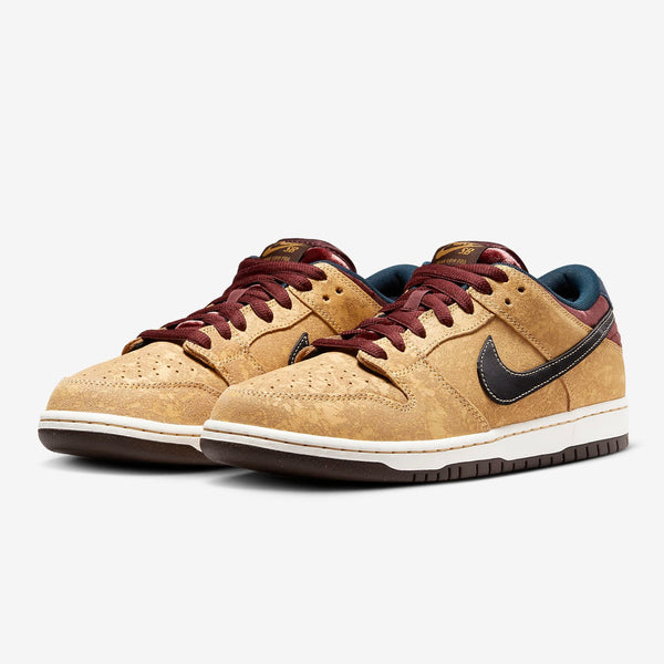 NIKE SB DUNK LOW PRO CELESTIAL GOLD / DARK TEAM RED / BLACK 【 ナイキ エスビー ダンク ロー プロ セレスティアル ゴールド / ダーク チーム レッド / ブラック シューズ 】