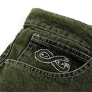 MAGENTA OG DENIM PANTS STITCH GREEN DENIM 【 マゼンタ OG デニム パンツ  ステッチ グリーン デニム】