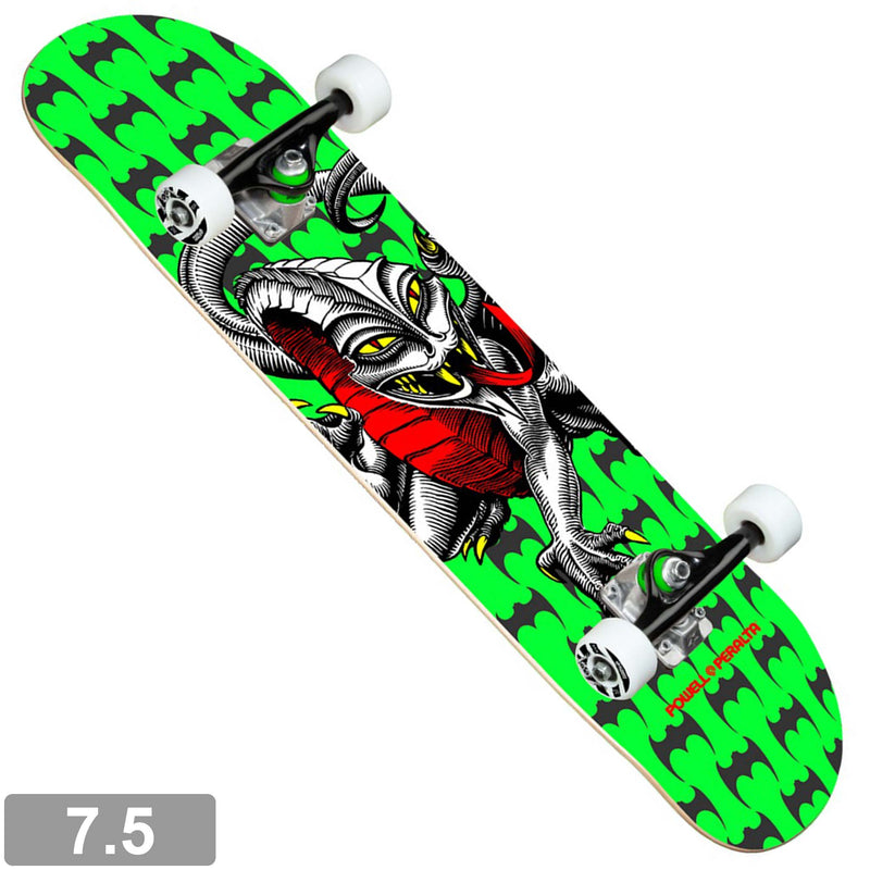 POWELL PERALTA CAB DRAGON ONE OFF LIME GREEN BIRCH COMPLETE 7.5 【 パウエル ペラルタ キャブ ドラゴン ワン オフ ライム グリーン バーチ コンプリート 7.5 】