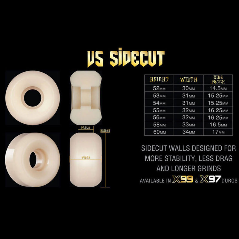 BONES X-FORMULA V5 SMOKIN SNAKE WHEEL 55mm 99A 【 ボーンズ X フォーミュラ V5 スモーキン スネーク ウィール 】