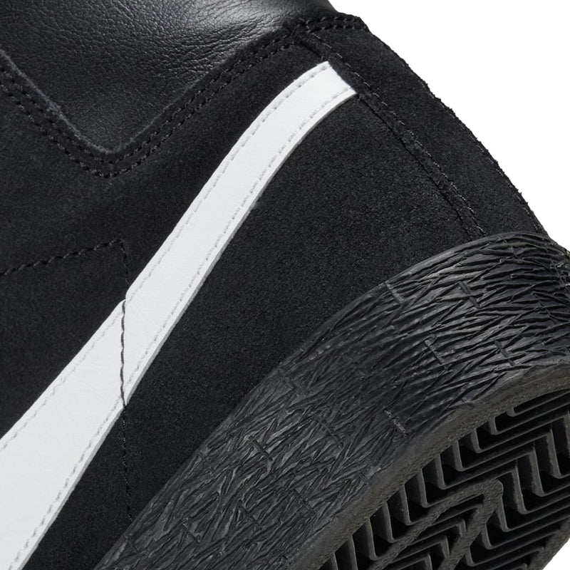 NIKE SB ZOOM BLAZER MID BLACK WHITE【 ナイキエスビー ズーム ブレザー ミッド ブラック ホワイト  シューズ 】