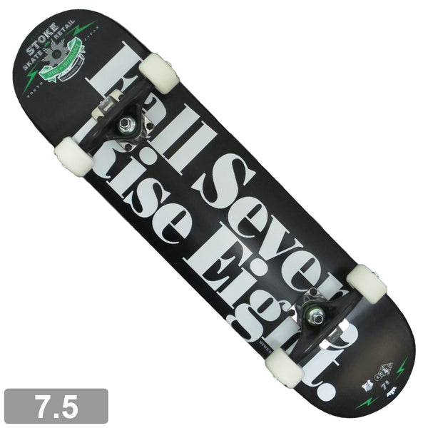 ★組立済★ STOKE OG RISE EIGHT DECK 7.5 x MINI LOGO COMPLETE 【 ストーク OG ライズエイト キッズ デッキ × ミニロゴ コンプリート 】