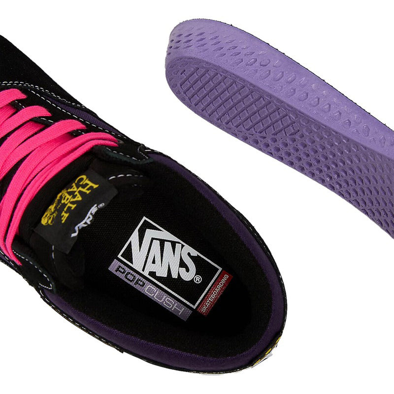 VANS SKATE HALF CAB BLACK / PURPLE SHOES 【 バンズ スケート ハーフ キャブ ブラック / パープル シューズ 】