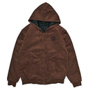 SPITFIRE CLASSIC 87' SWIRL CORDUROY HOOD CUSTOM JACKET BROWN 【 スピットファイア クラシック 87 コーデュロイ フード カスタム ジャケット ブラウン 】
