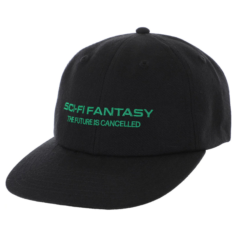 SCI-FI FANTASY FUTURE IS CANCELLED HAT BLACK 【 サイファイ ファンタジー フューチャー イズ キャンセルド ハット ブラック  】