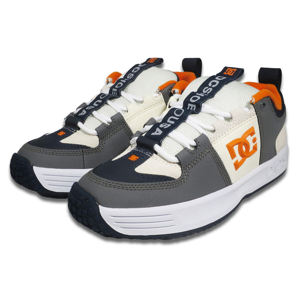 DC SHOES LYNX OG HERITAGE GREY / WHITE / ORANGE 【 ディーシー シューズ リンクス オージー グレー ホワイト オレンジ 】