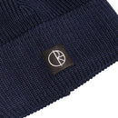 POLAR SKATE CO. DOUBLE FOLD BEANIE MERINO NAVY 【 ポーラー ダブル フォールド ビーニー メリノ ネイビー 】