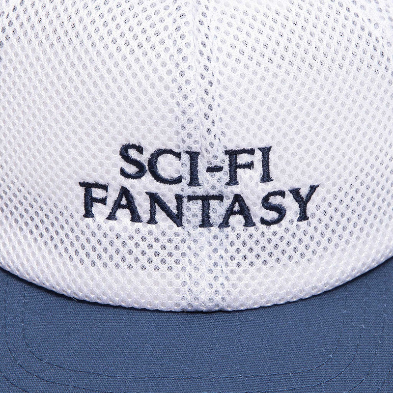 SCI-FI FANTASY LOGO HAT WHITE / BLUE【 サイファイ ロゴ ハット ホワイト ブルー  】