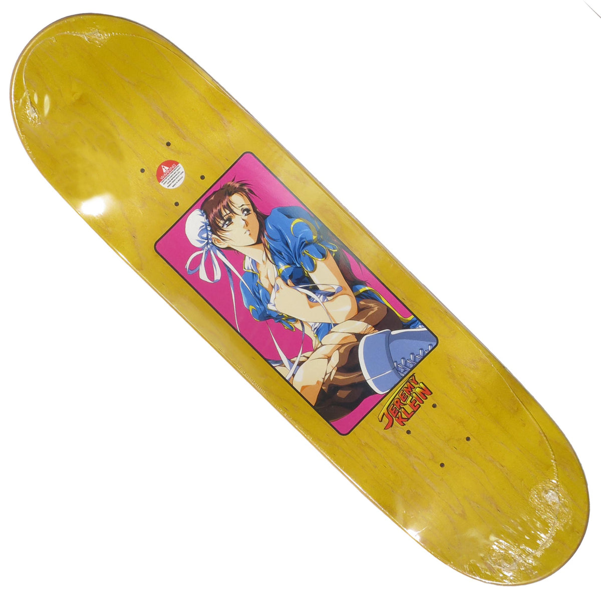 JK INDUSTRIES SIGNED CHUN LI 3 PEARL DECK 8.5 【 JK