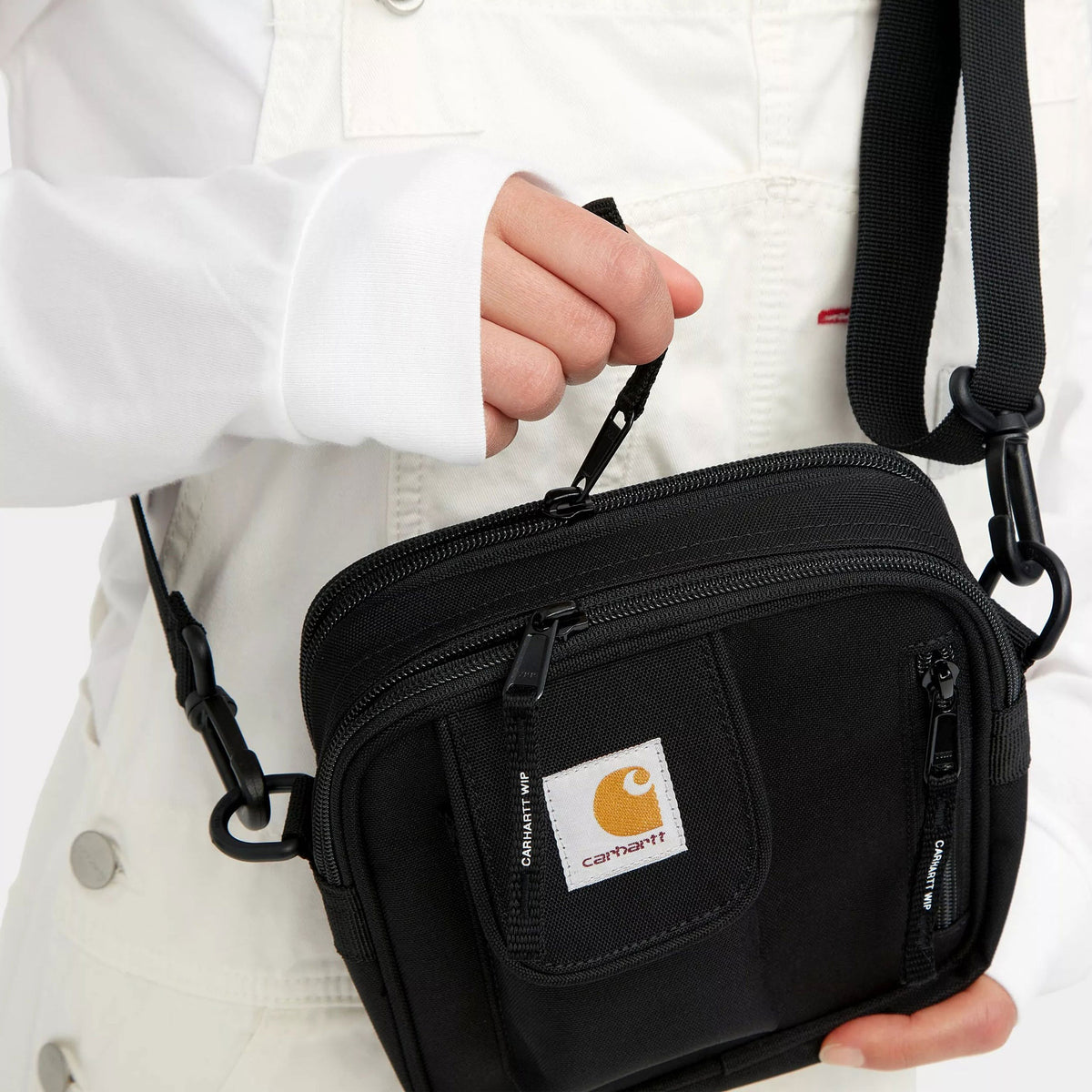 CARHARTT WIP ESSENTIALS BAG SMALL BLACK 【 カーハート WIP 