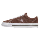 QUARTERSNACKS x CONVERSE ONE STAR PRO OX SUEDE DARK CLOVE / WHITE / CHERRY CONS【 クォータースナックス × コンバース ワンスター プロ OX ダーク クローブ/ ホワイト / チェリー 】