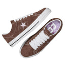 QUARTERSNACKS x CONVERSE ONE STAR PRO OX SUEDE DARK CLOVE / WHITE / CHERRY CONS【 クォータースナックス × コンバース ワンスター プロ OX ダーク クローブ/ ホワイト / チェリー 】