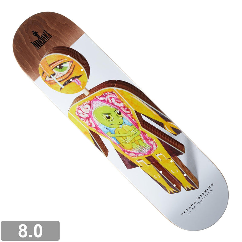 GIRL GEERING MODERNICA DECK 8.0 ART BY ED TEMPLETON【 ガール ギアリング モデニカ デッキ 】