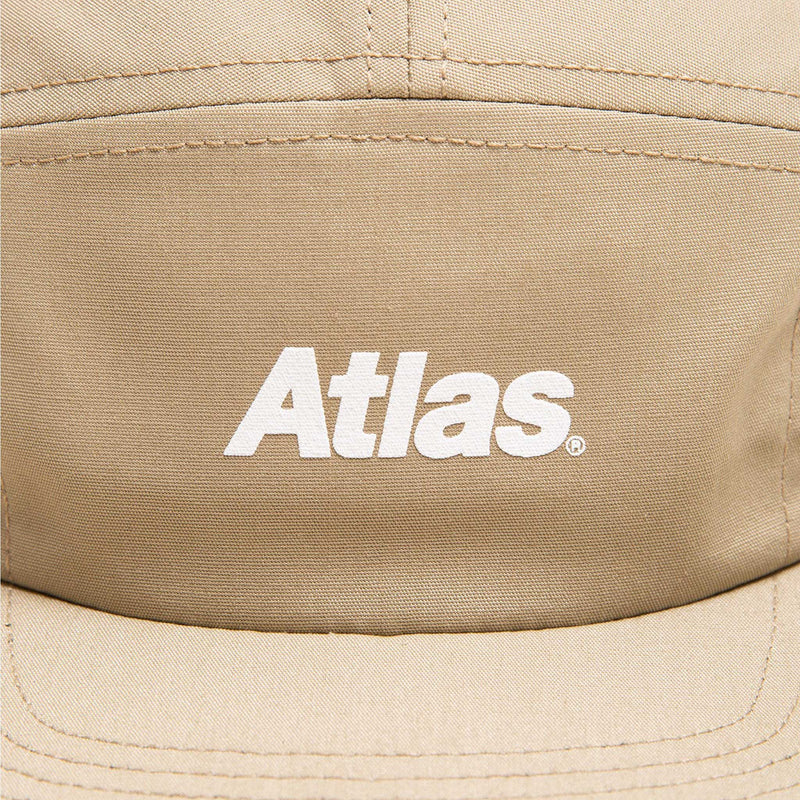 ATLAS LOGO ５ PANEL HAT SAND 【 アトラス ロゴ 5 パネル キャップ サンド 】