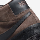 NIKE SB ZOOM BLAZER MID BAROQUE BROWN / BLACK 【 ナイキエスビー ズーム ブレザー ミッド バロック ブラウン / ブラック シューズ 】