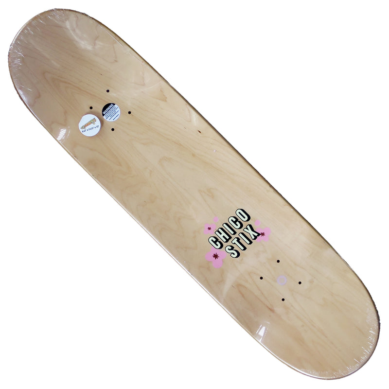 CHICO STIX NICO HIRAGA MENEKI NEKO DECK & PLUSHIE 8.25 【 チコ スティックス ニコ ヒラガ マネキ ネコ デッキ ＆ プラシー 】