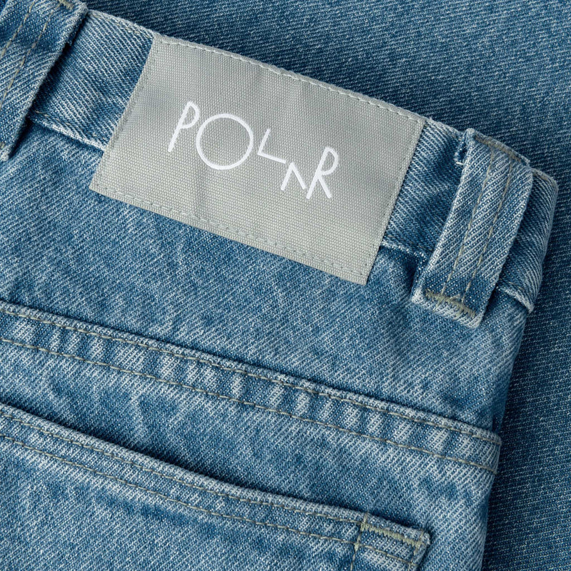 POLAR SKATE CO. '92! PANTS MID BLUE FW24 【 ポーラー 92! デニム ミッド ブルー 】