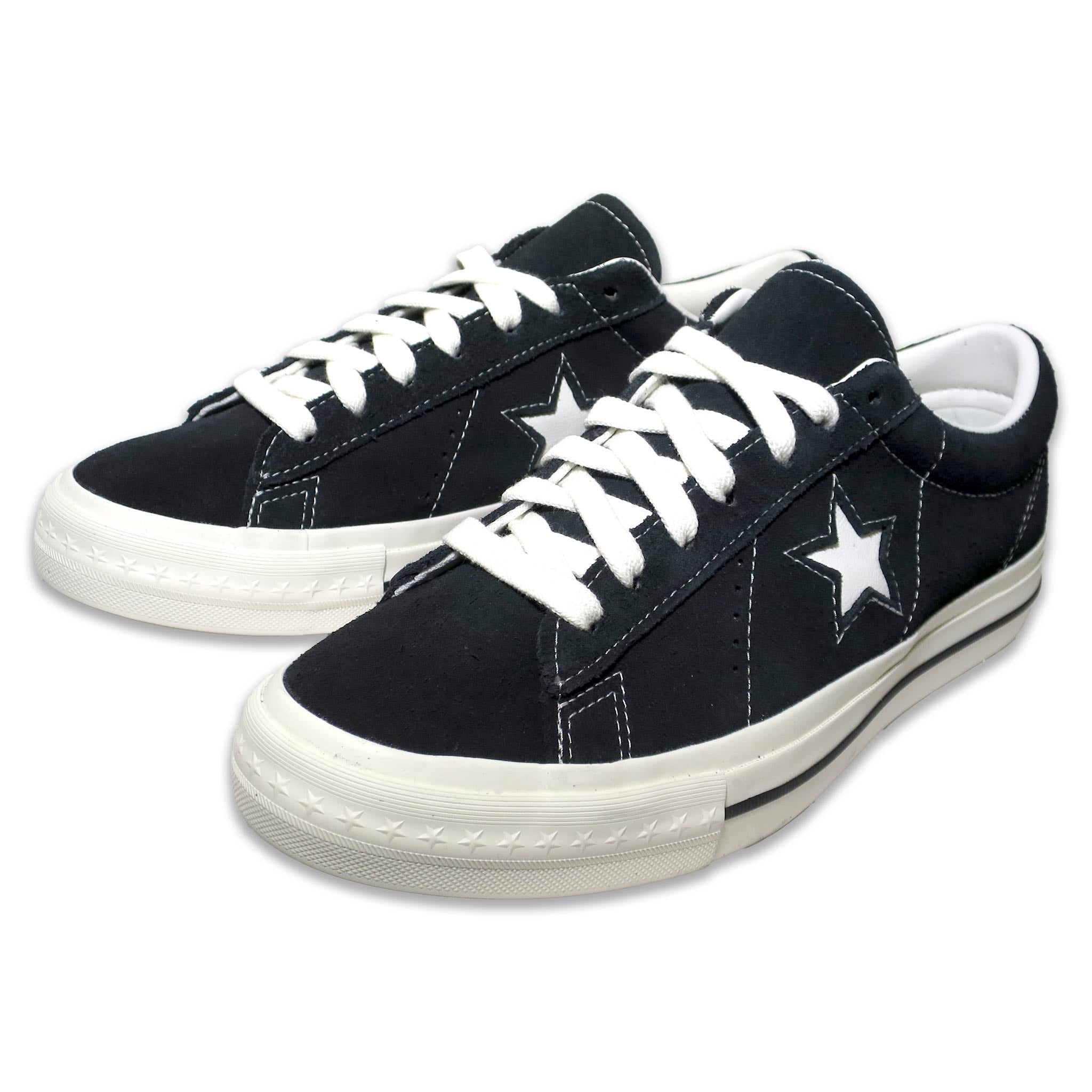 Star 95 CONVERSE ONE STAR 95 SUEDE BLACK / VINTAGE WHITE CONS 【 コンバース ワンスター 95