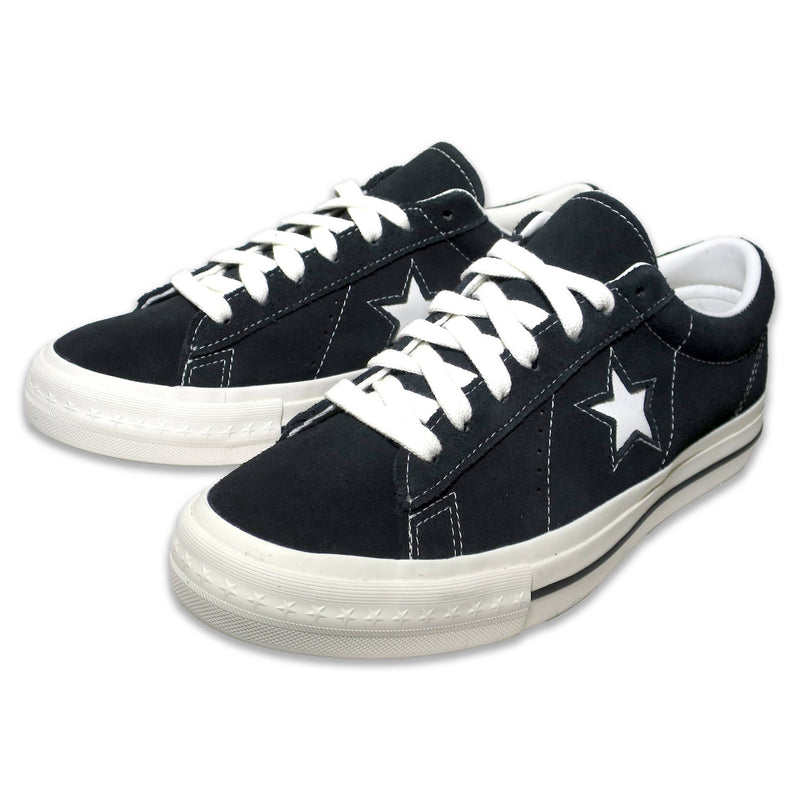 CONVERSE ONE STAR 95 SUEDE BLACK / VINTAGE WHITE CONS 【 コンバース ワンスター 95 復刻版 スエード ブラック / ビンテージ ホワイト 】