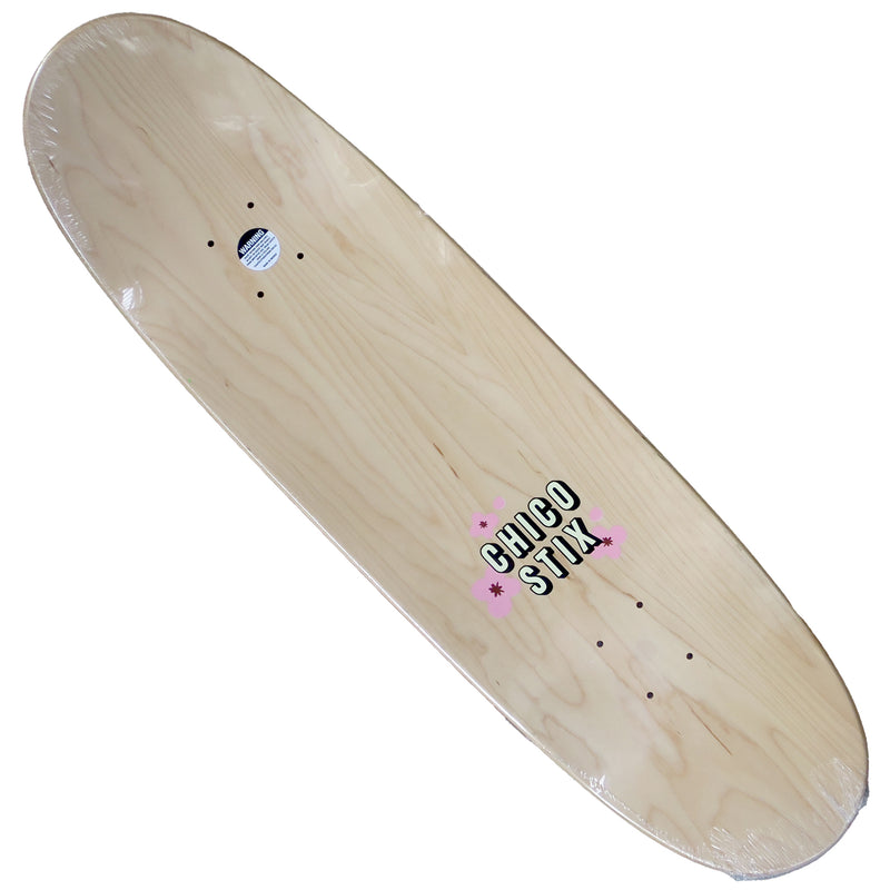 CHICO STIX NICO HIRAGA MENEKI NEKO EGG DECK & PLUSHIE 8.75 【 チコ スティックス ニコ ヒラガ マネキ ネコ エッグ デッキ ＆ プラシー 】