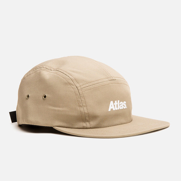 ATLAS LOGO ５ PANEL HAT SAND 【 アトラス ロゴ 5 パネル キャップ サンド 】
