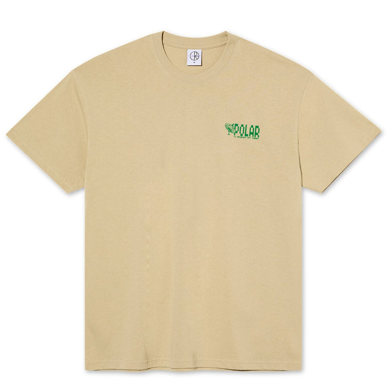 POLAR SKATE CO. ANYONE OUT THERE TEE SAND【 ポーラー エニワン アウト ゼア  Tシャツ サンド 】