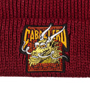 POWELL PERALTA STEVE CABALLERO DRAGON BEANIE BURGUNDY 【 パウエル ペラルタ スティーブ・キャバレロ ビーニー バーガンディー】