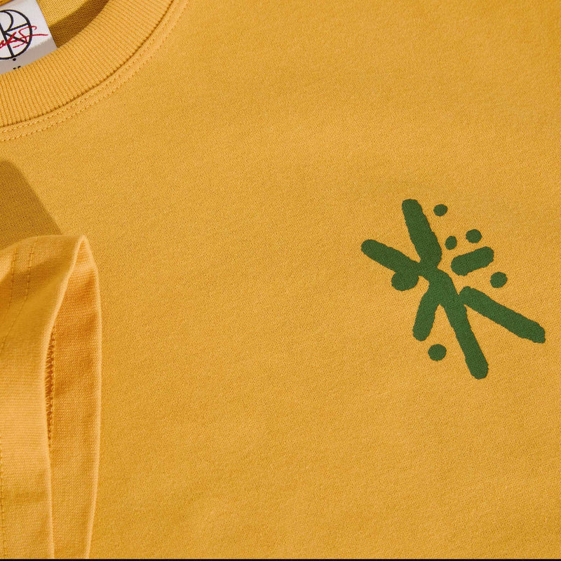 POLAR SKATE CO. COSMIC TEE YELLOW【 ポーラー コズミック Tシャツ イエロー 】