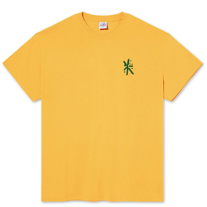 POLAR SKATE CO. COSMIC TEE YELLOW【 ポーラー コズミック Tシャツ イエロー 】