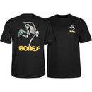 POWELL-PERALTA SKATE SKELETON BLACK YOUTH T-SHIRTS 【 子供用 ボーンズ スケート スケルトン ブラック キッズ 】