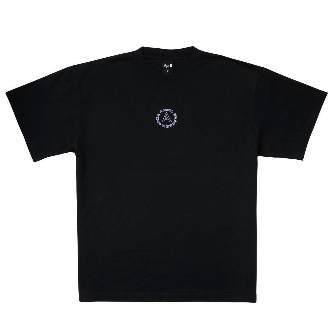 APRIL FULL CIRCLE TEE - BLACK 【 エイプリル フルサークル T