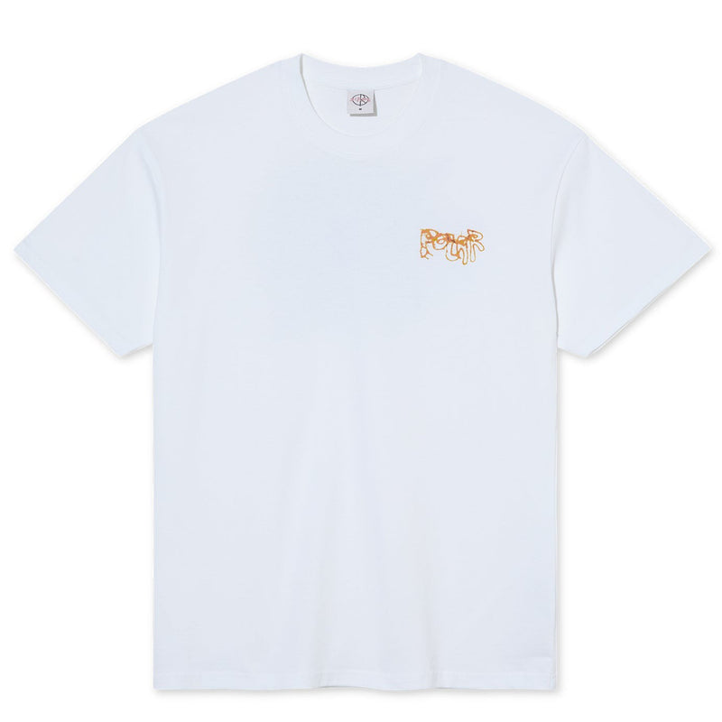 POLAR SKATE CO. GREEN SPIDER TEE WHITE【 ポーラー グリーン スパイダー Tシャツ ホワイト 】