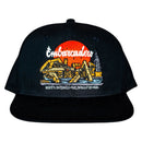CHICO STIX SWANSKI - EMB4LIFE 6 PANEL HAT - EMBROIDERED BLACK 【 チコ スティックス EMB ハット ブラック 】