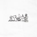 STOKE x KENJI '373' GOTO SKATE TOURISM TEE WHITE【 ストーク 373 スケート ツーリズム Tシャツ ホワイト 】