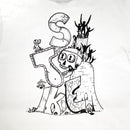 STOKE x KENJI '373' GOTO SKATE TOURISM TEE WHITE【 ストーク 373 スケート ツーリズム Tシャツ ホワイト 】