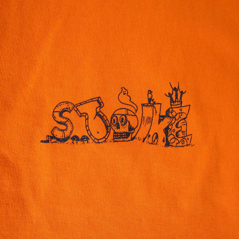 STOKE x KENJI '373' GOTO SKATE TOURISM TEE ORANGE 【 ストーク 373 スケート ツーリズム Tシャツ オレンジ 】