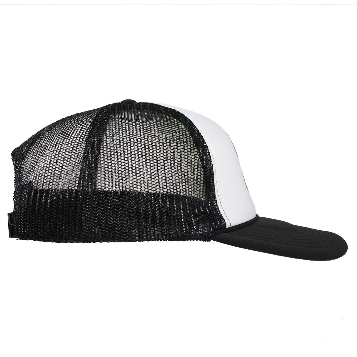 POWELL PERALTA VATO RAT BONES TRUCKER CAP WHITE / BLACK