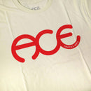 ACE RINGS SS T-SHIRTS NATURAL 【 エース リングス SS ティーシャツ ナチュラル 】